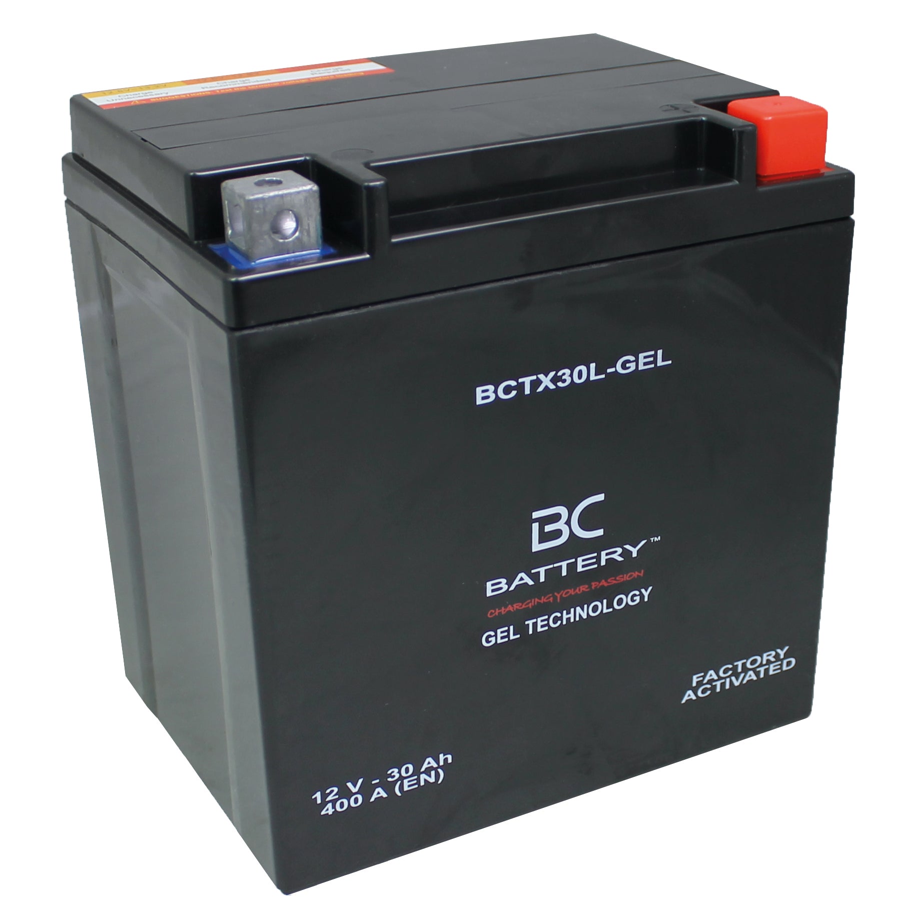 BCTX30L-GEL| Batteria Moto al GEL,YIX30L-BS,12V,30 Ah, CCA: 400Amp,167x126x174mm - BC Battery Italian Official Website