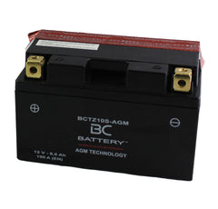 BCTZ10S-AGM| Batteria Moto al AGM,YTZ10S, 12V, 8,6 Ah, CCA:190Amp,150x87x93mm - BC Battery Italian Official Website