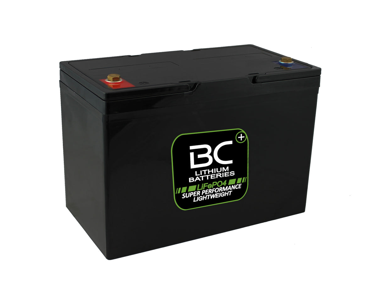 BCLT100 | Batterie au Lithium LiFePO4 12V 100 Ah à Décharge Profonde
