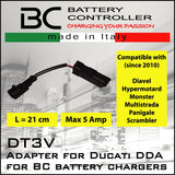 Connettore presa Ducati DDA DT3V, Cavo Adattatore per Moto Ducati - BC Battery Controller
