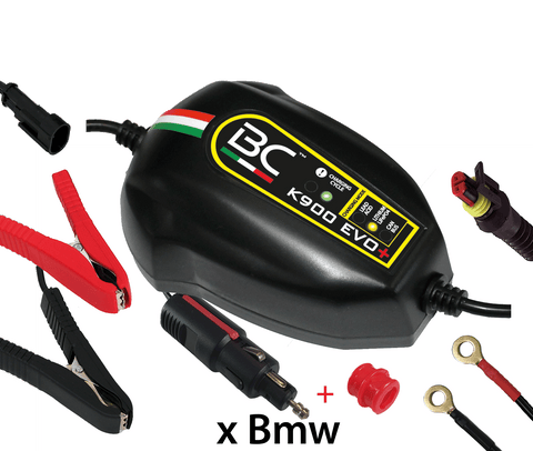 K900 EVO+, Chargeur/Mainteneur BMW Can-Bus Plomb/Acide & Lithium 1 Amp